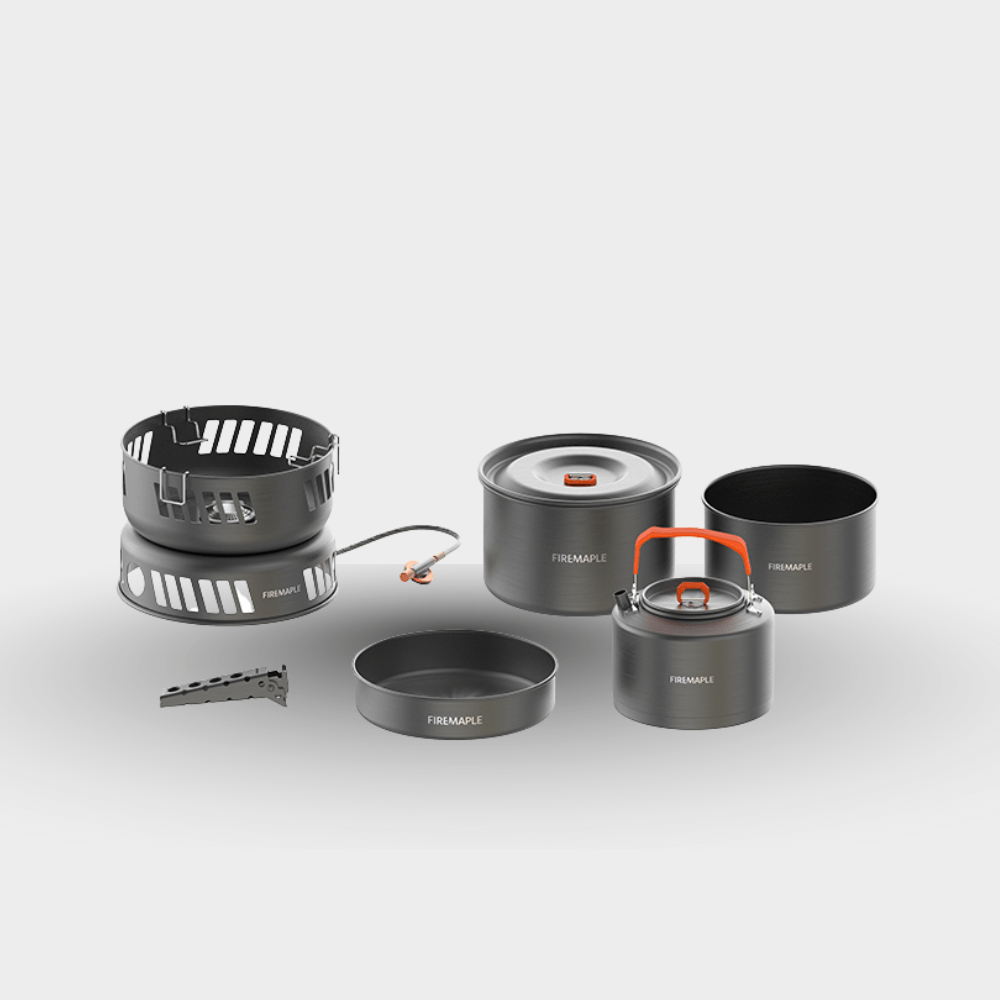 tent stove kit All-in-One Outdoor Cooking Kit