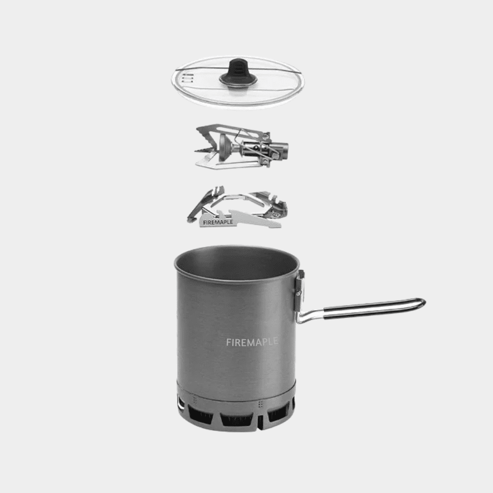 A.H.P.L. 3連BRAIN POT ブレインポット Fire Maple Petrel G3 600ml Stove Kit Hornet II Edition