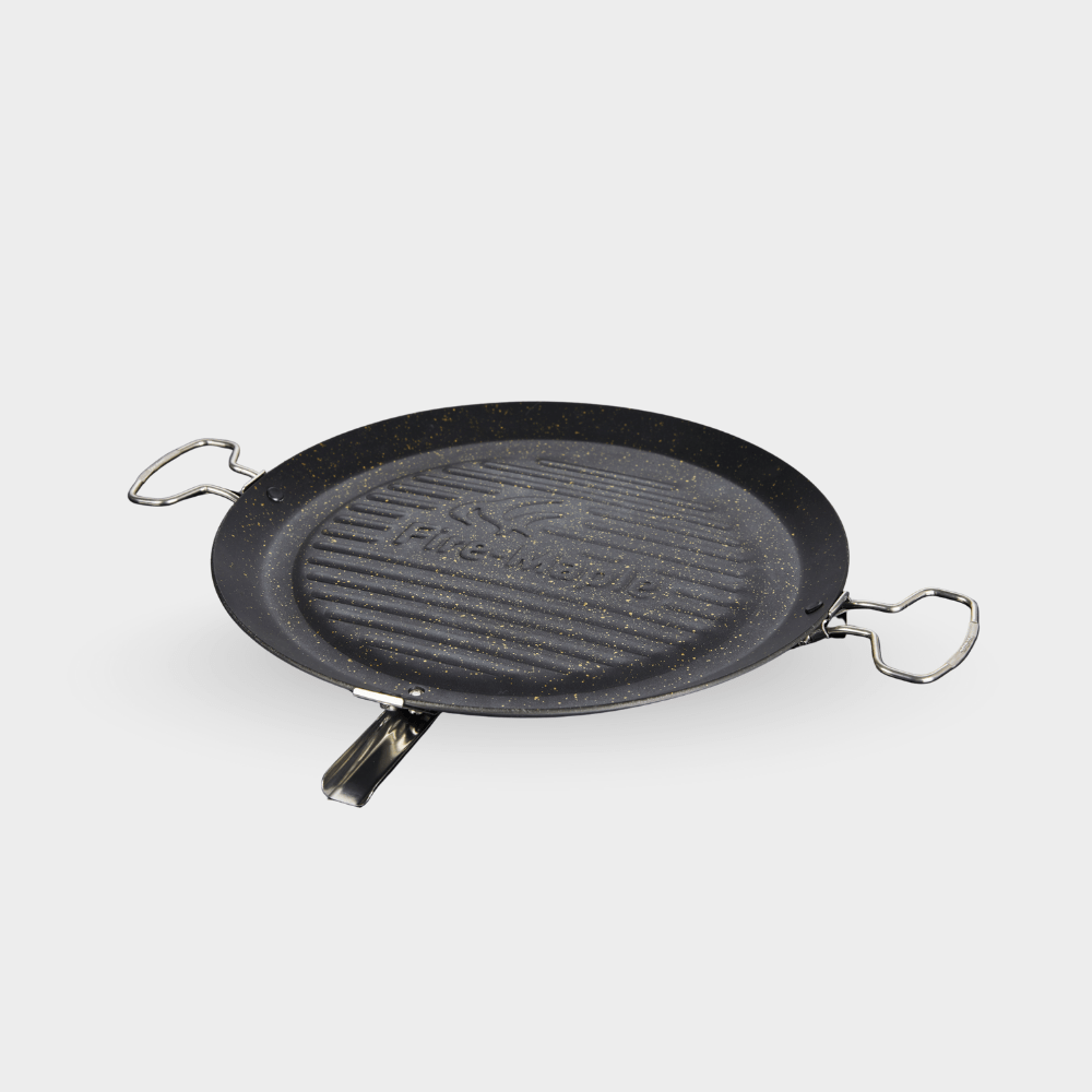Portable Camping Grill Pan – Nonstick, Lightweight Fire-Ready