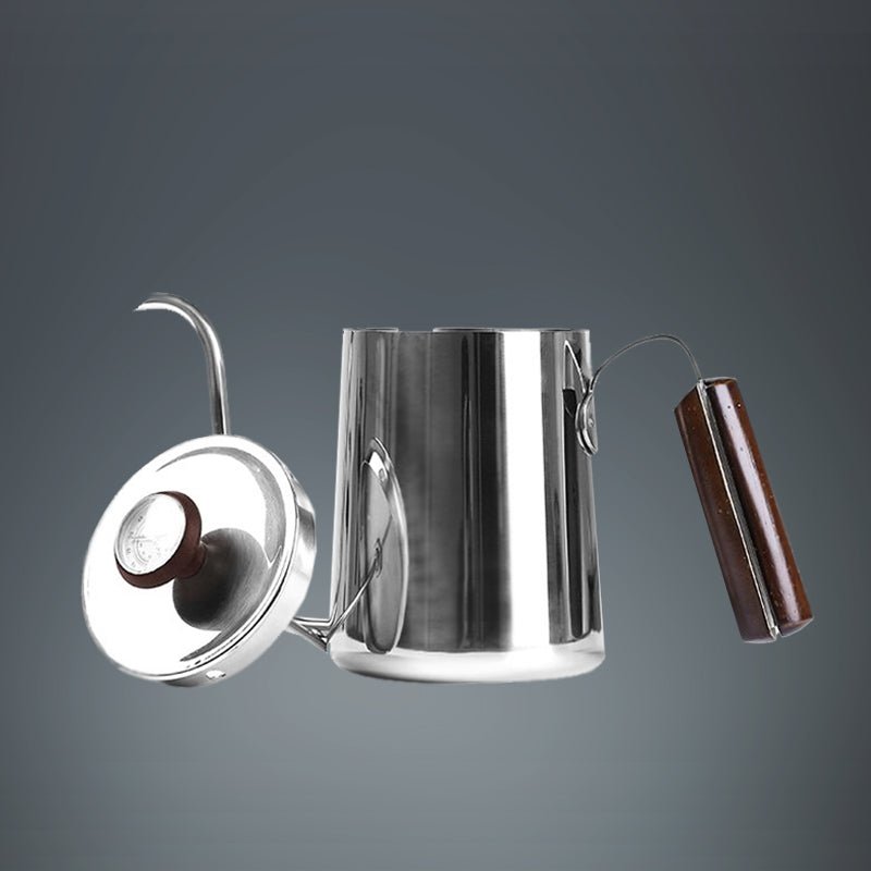 1L/1.2L Stainless Steel Gooseneck Hand Drip Pour Over Coffee Pot