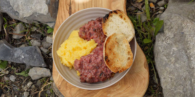 Fire Maple Recipe - Sausages and Polenta