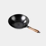 12.6" Carbon Steel Camping Wok