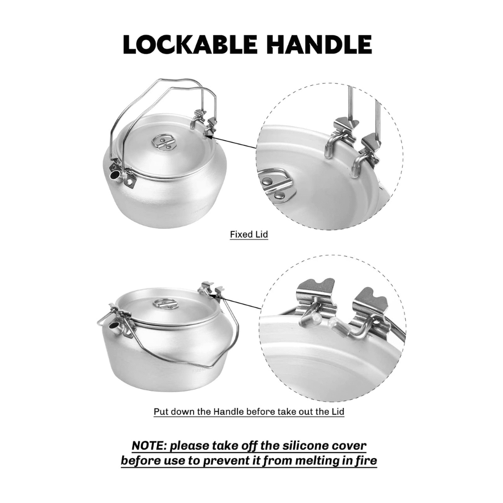 Nimbus Aluminum Kettle | 1.2L