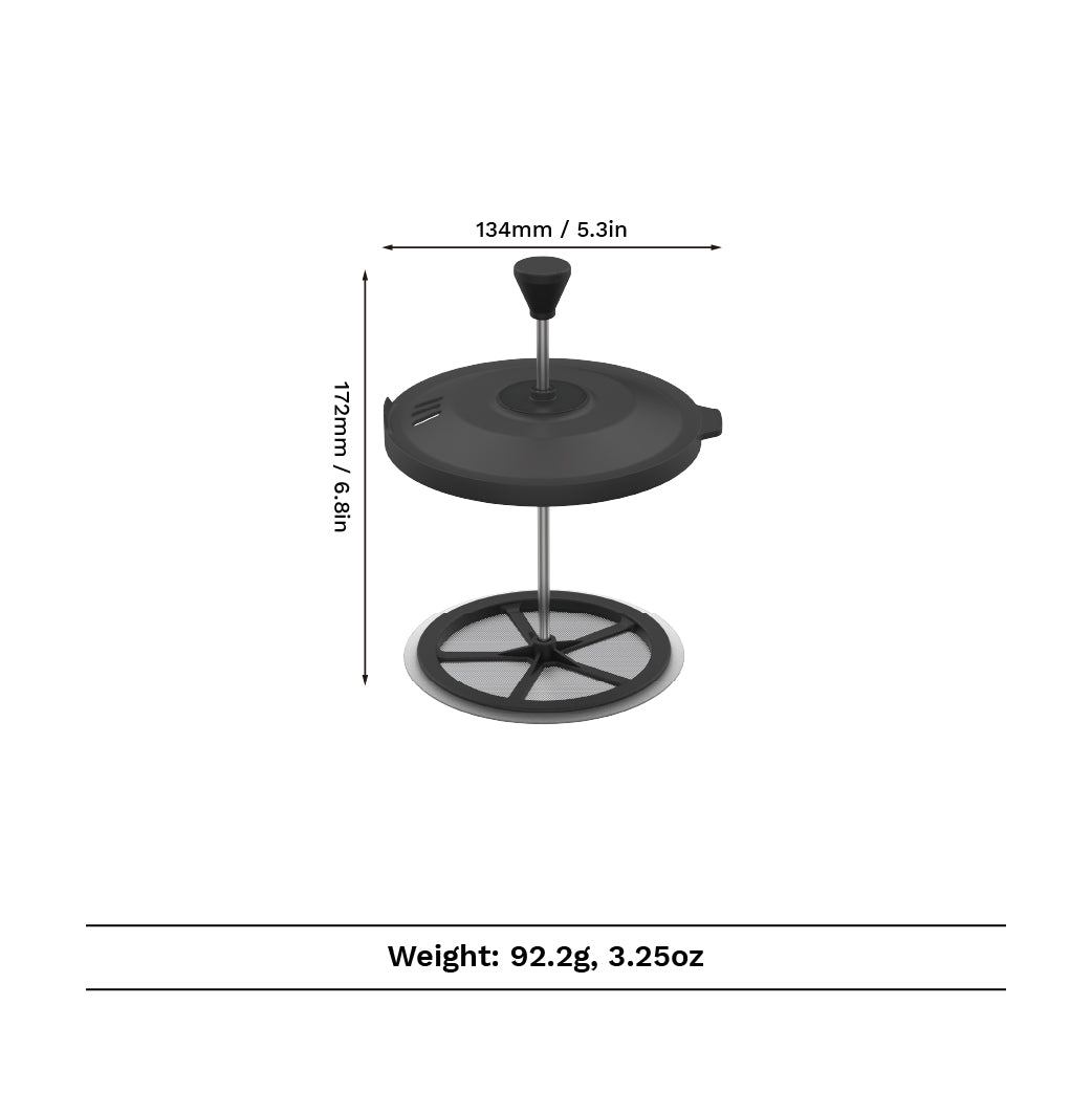 Star French Press Filter – Outdoor Coffee for Star X1/X2/X3 – Fire