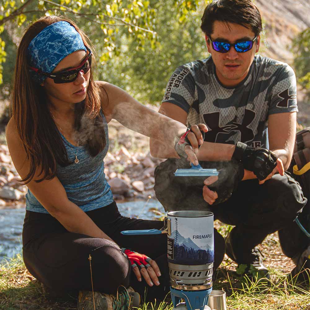 Polaris Pressure Regulator Cooking System - Fire Maple#color_blue