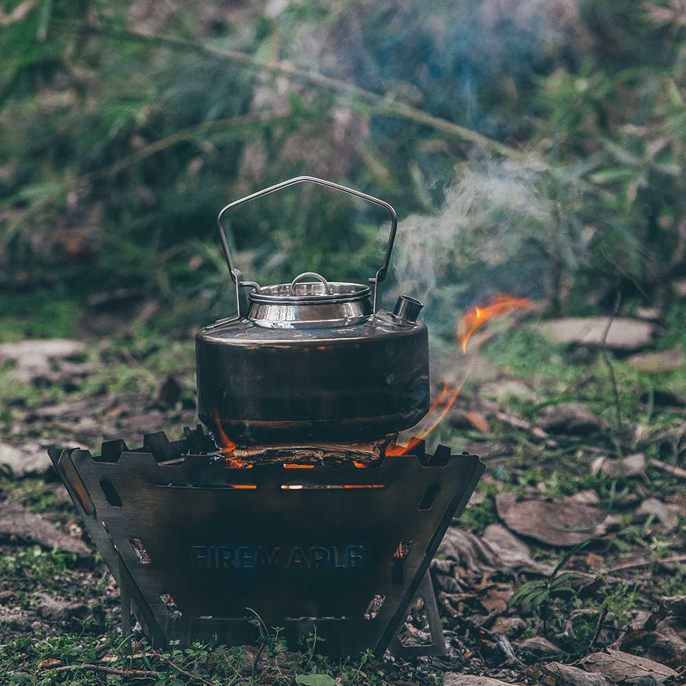 Fire Maple Camping Kettle, Stainless Steel, 1.5L, Outdoor Adventure Gear, Hiking Gear Fire Maple Camping Kettle, Stainless Steel, 1.5L, Outdoor Adventure Gear, Hiking Gear