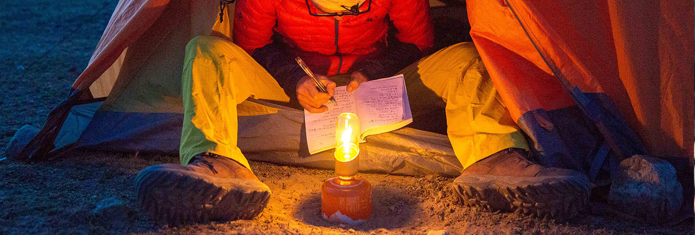 Sandglass LED Camping Lantern