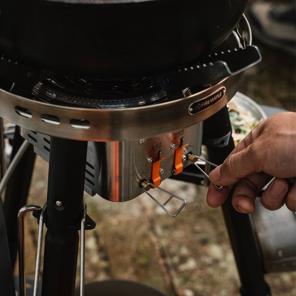 Vulcan Dualblaze Pro Basecamp Stove | Outdoor Cooking Station