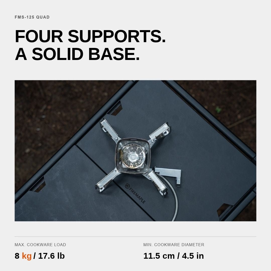 FMS-125 Quad Remote Gas Stove