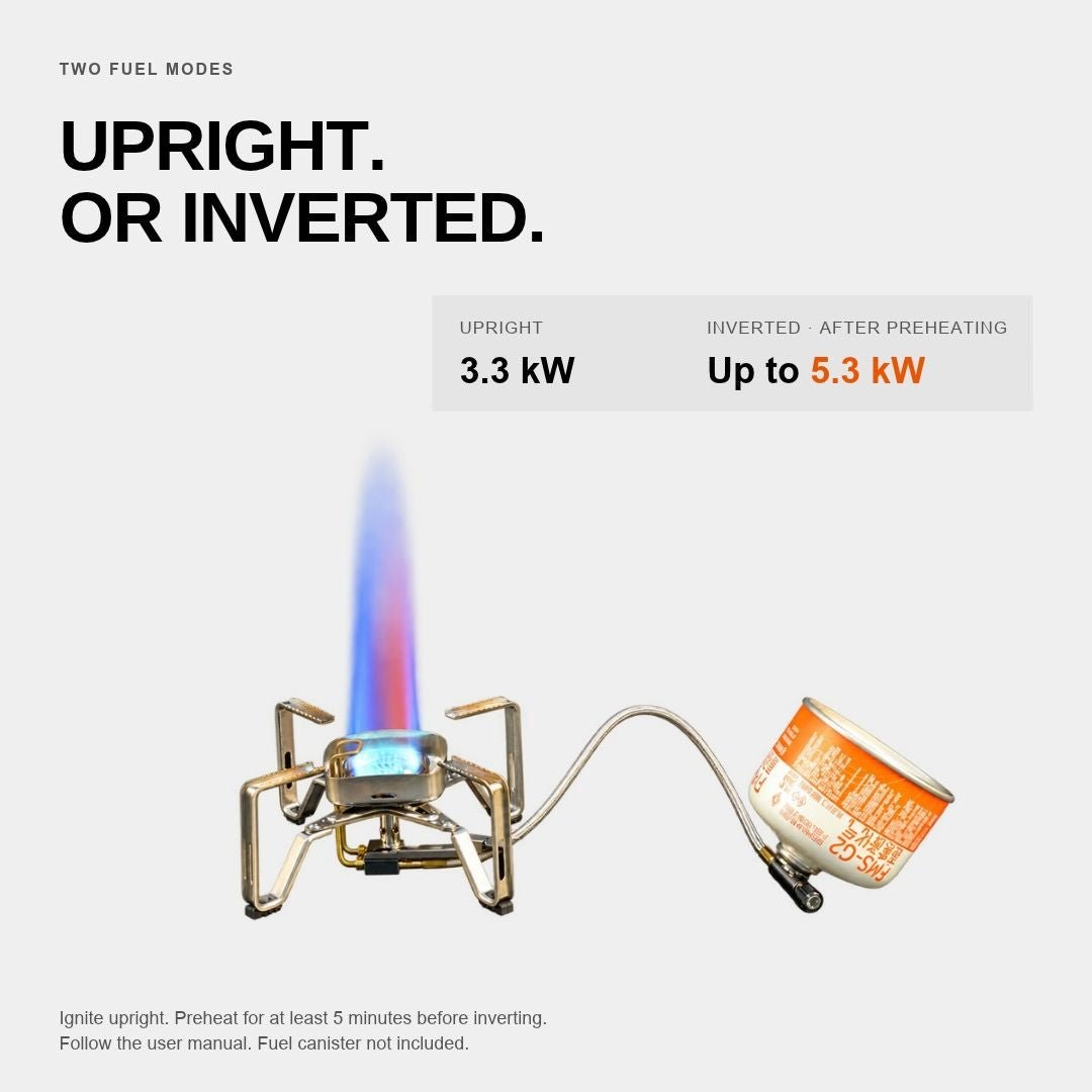 FMS-125 Quad Remote Gas Stove