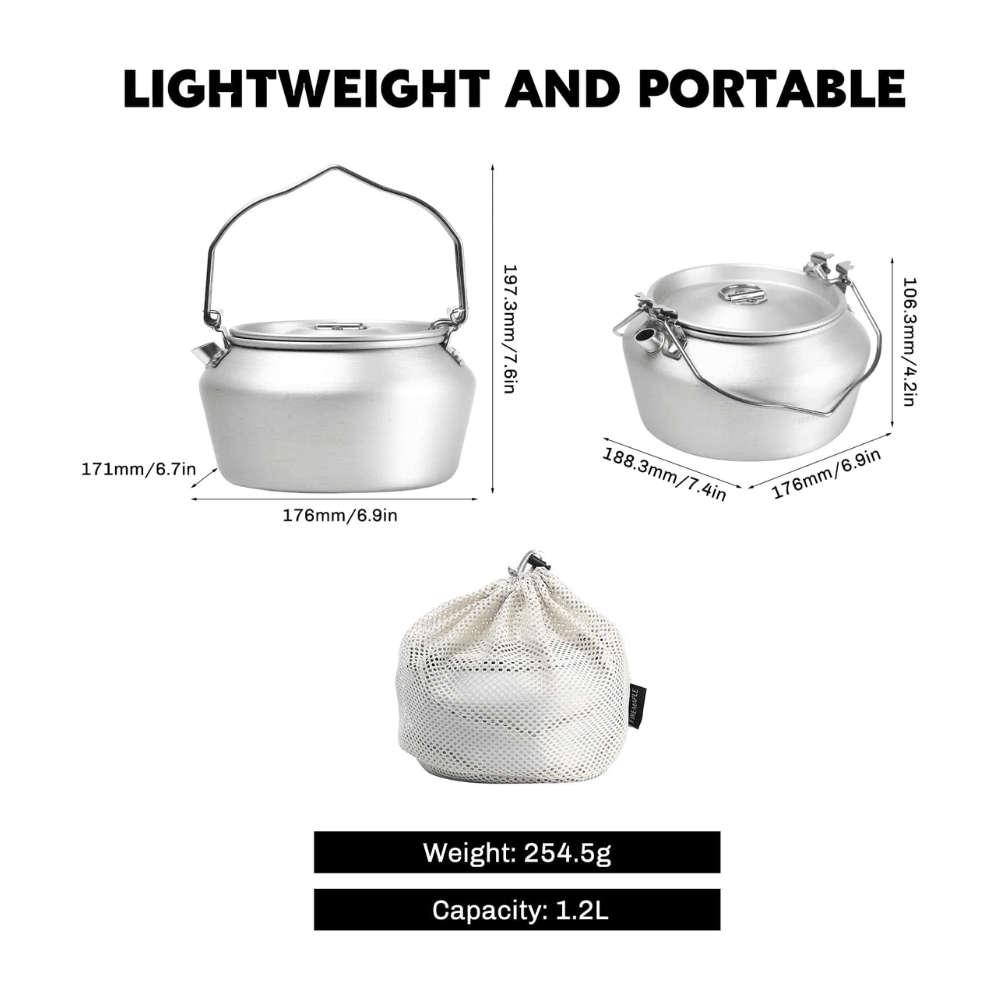 Nimbus Aluminum Kettle | 1.2L