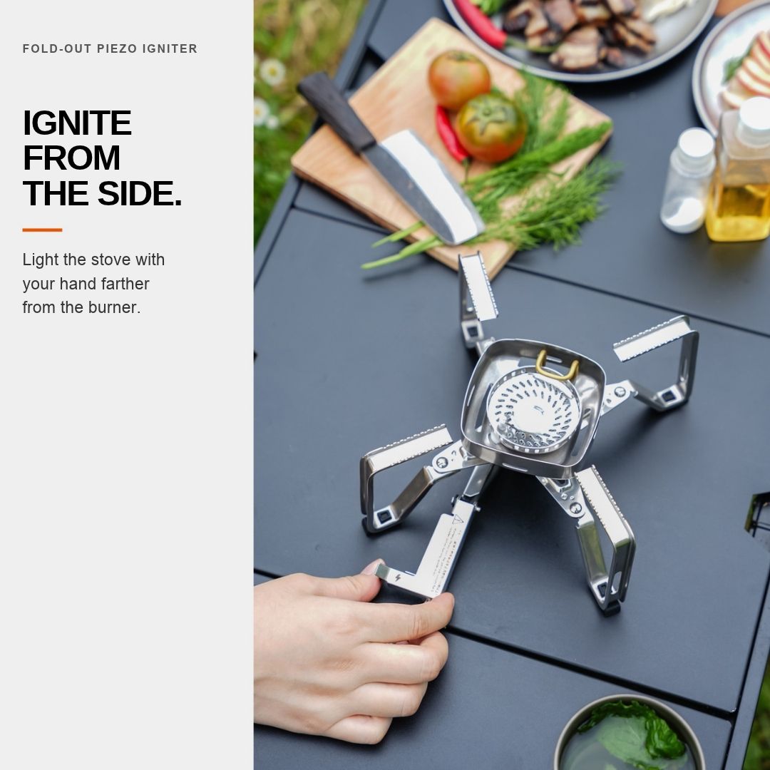FMS-125 Quad Remote Gas Stove