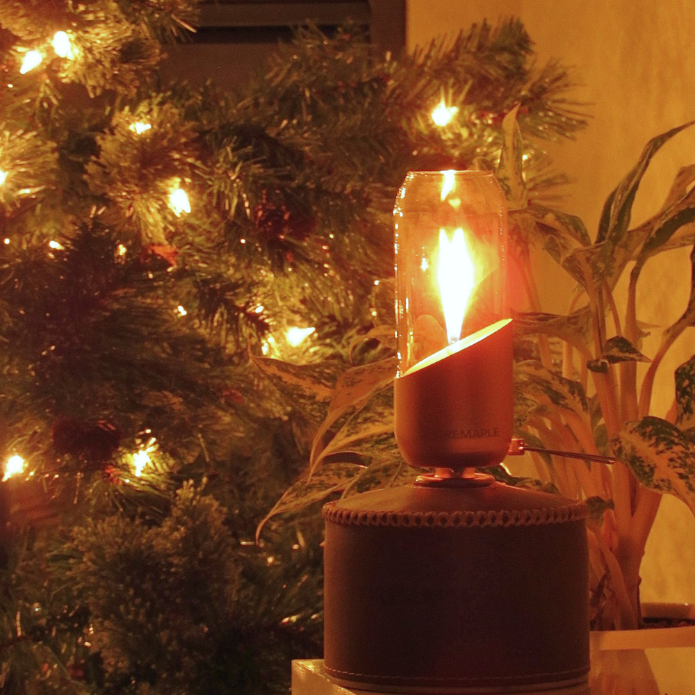 Flash Deal — Orange Gas Lantern with Leather Cover