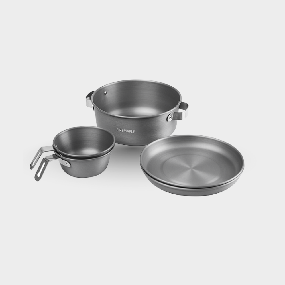 Gourmet Camping Cookware Set