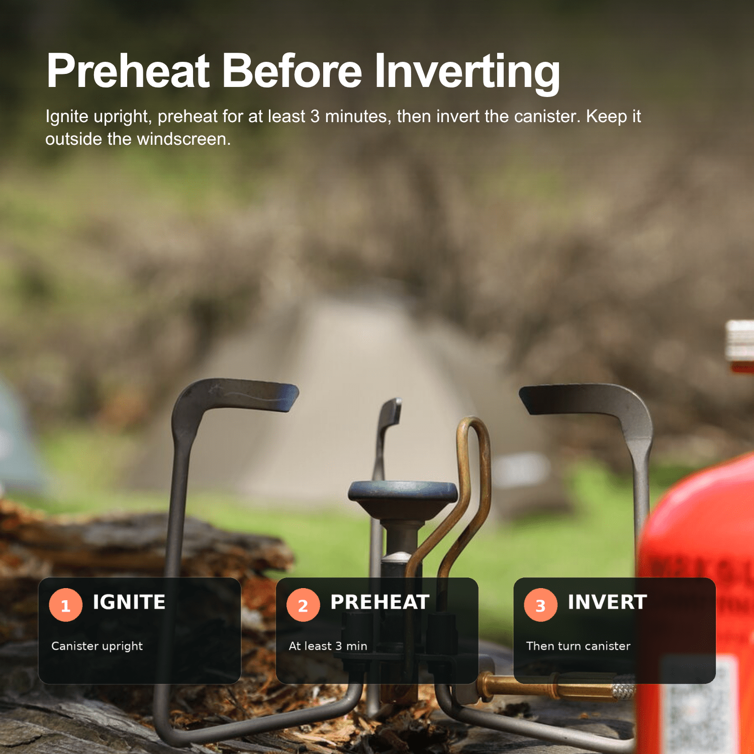 Petrel Summit Titanium Ultralight Backpack Stove