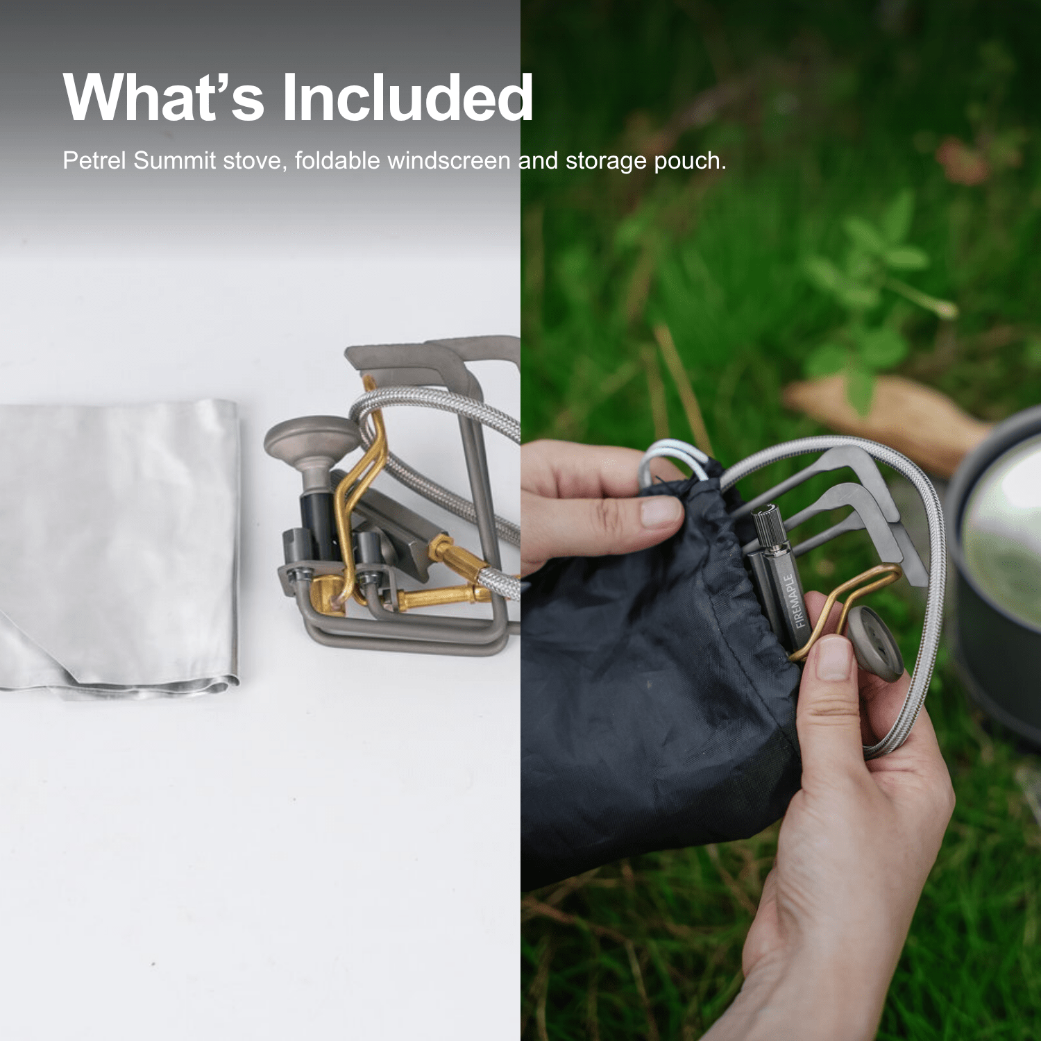 Petrel Summit Titanium Ultralight Backpack Stove