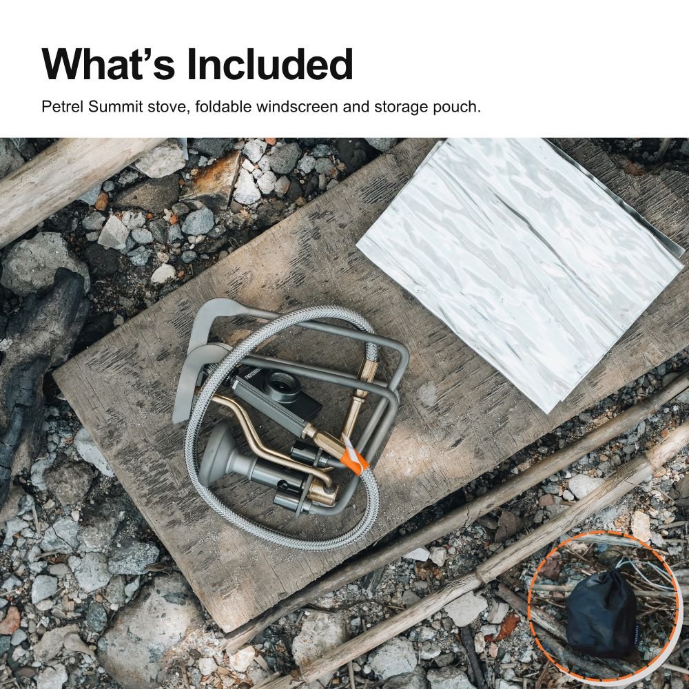 Petrel Summit Titanium Ultralight Backpack Stove