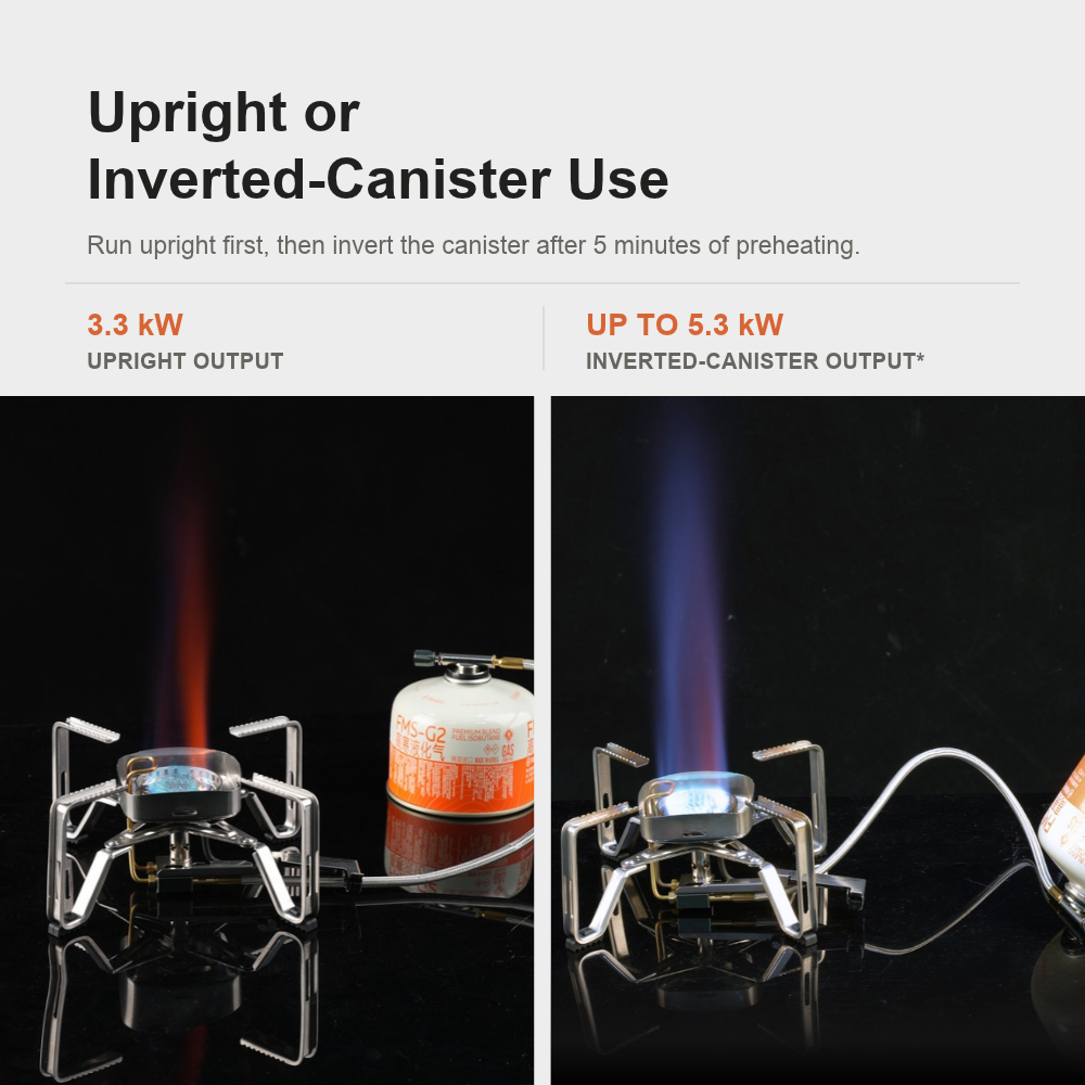 FMS-125 Quad Remote Gas Stove
