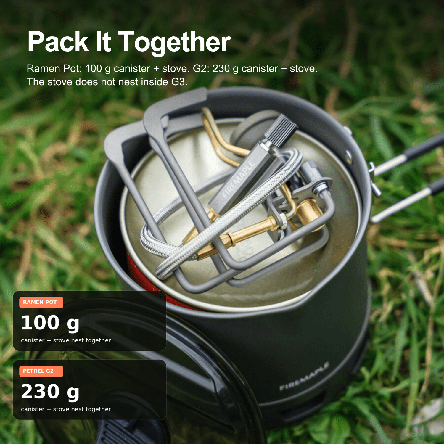 Petrel Summit Titanium Ultralight Backpack Stove