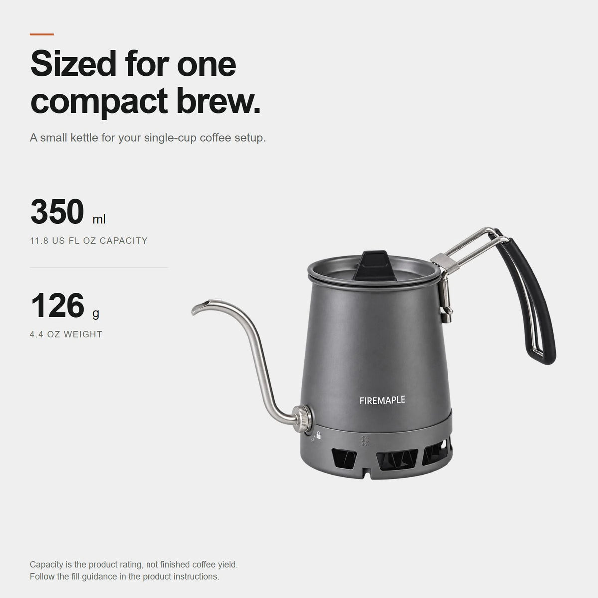 Petrel 350ml Pour-Over Kettle