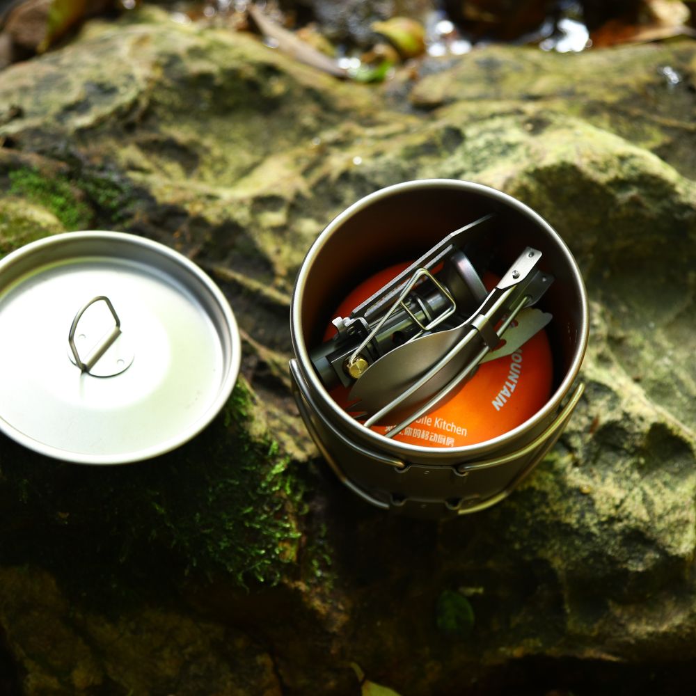 Alti Titanium Coffee Cup - 600ml - Fire Maple