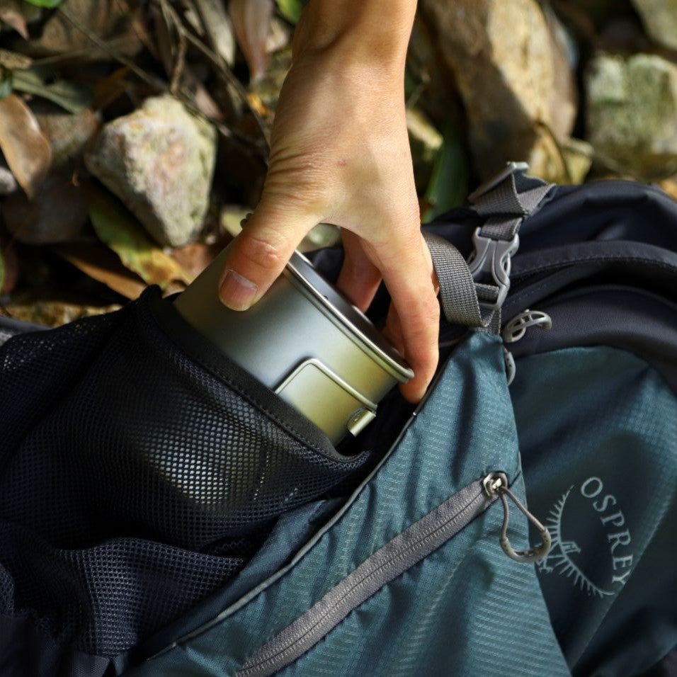 Alti Titanium Coffee Cup - 600ml - Fire Maple