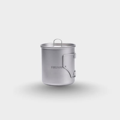 Alti Titanium Coffee Cup / Pot - Fire Maple