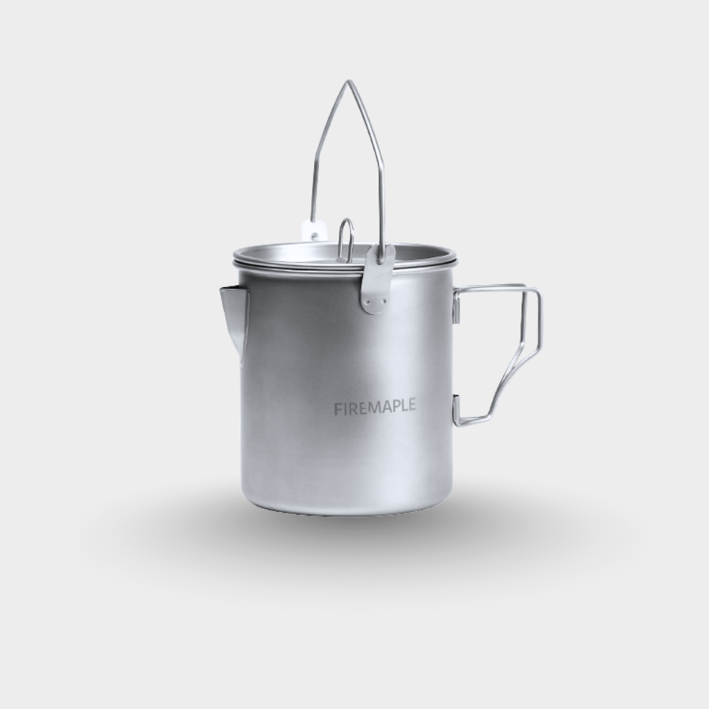 Alti Titanium Coffee Cup / Pot - Fire Maple