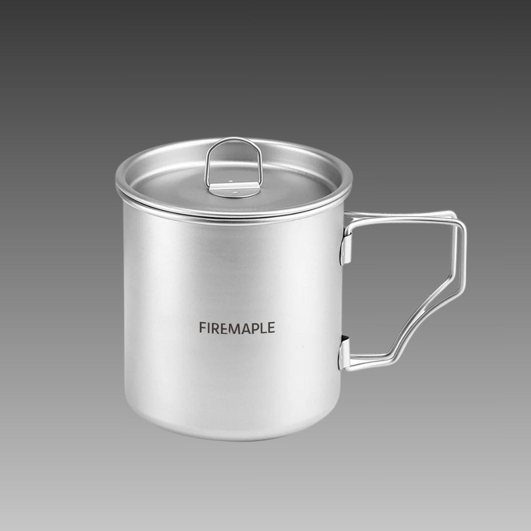 FireMaple Alti: Lightweight Camping Titanium Mug for Backpacking
