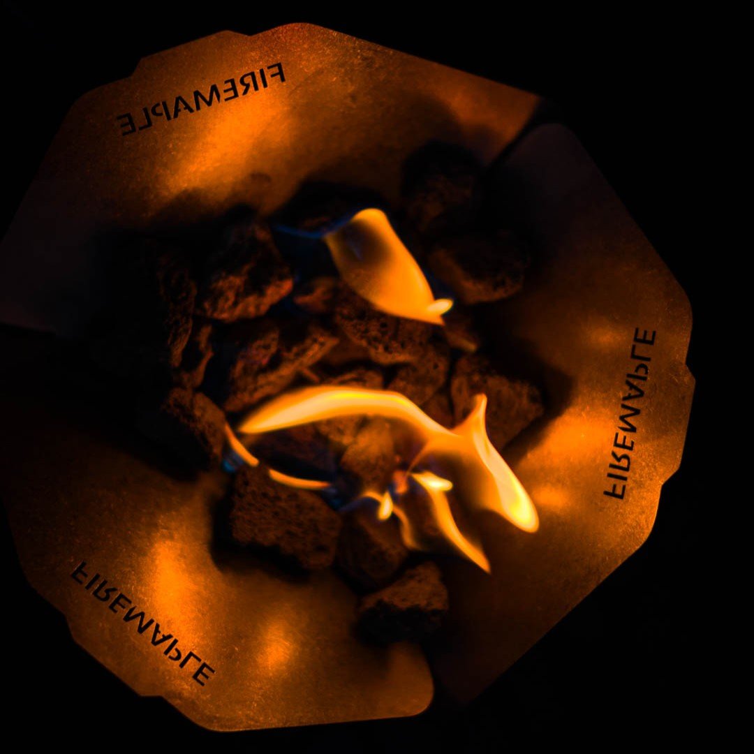 Antarcti Gas Fire Pit - Fire Maple