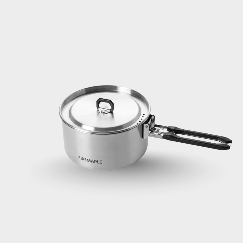 Antarcti Pot 1.5L/0.8L Stainless Steel Cookware - Fire Maple