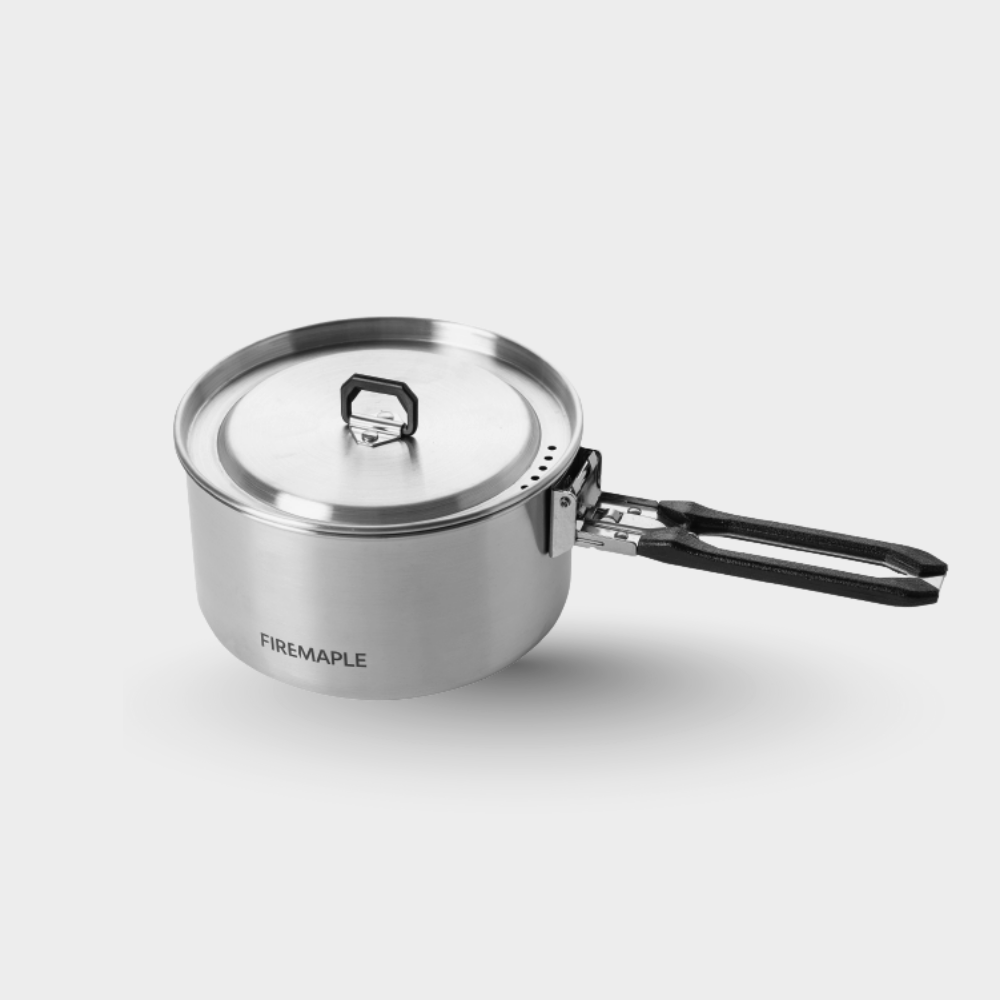 Antarcti Pot 1.5L/0.8L Stainless Steel Cookware - Fire Maple