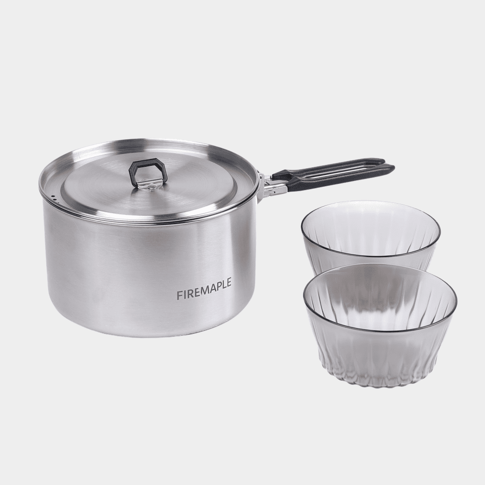 Antarcti Pot Stainless Steel | 1.5L - Fire Maple