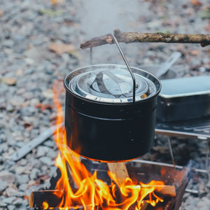 Antarcti Stainless Steel Billy Pot - Fire Maple