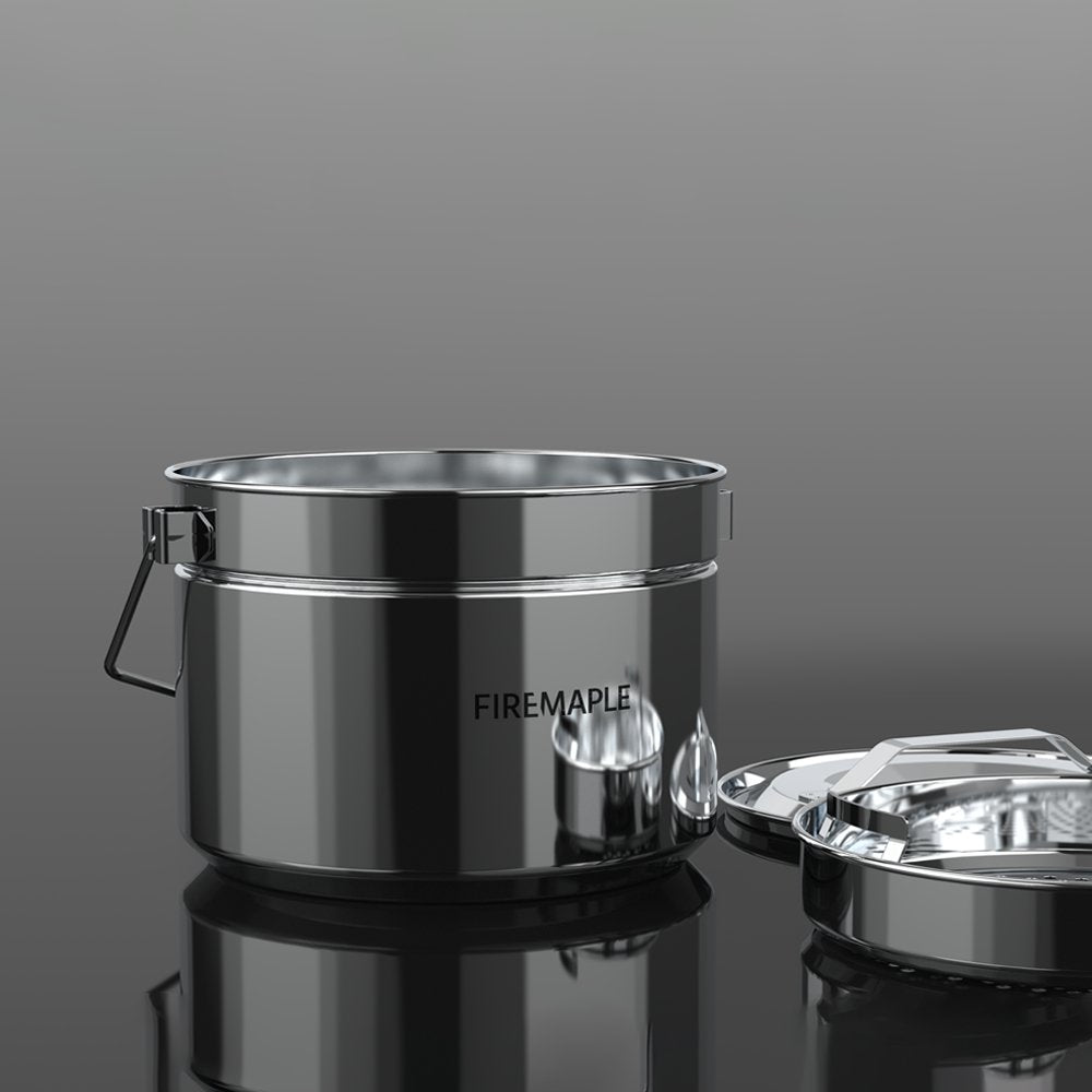 Antarcti Stainless Steel Billy Pot - Fire Maple