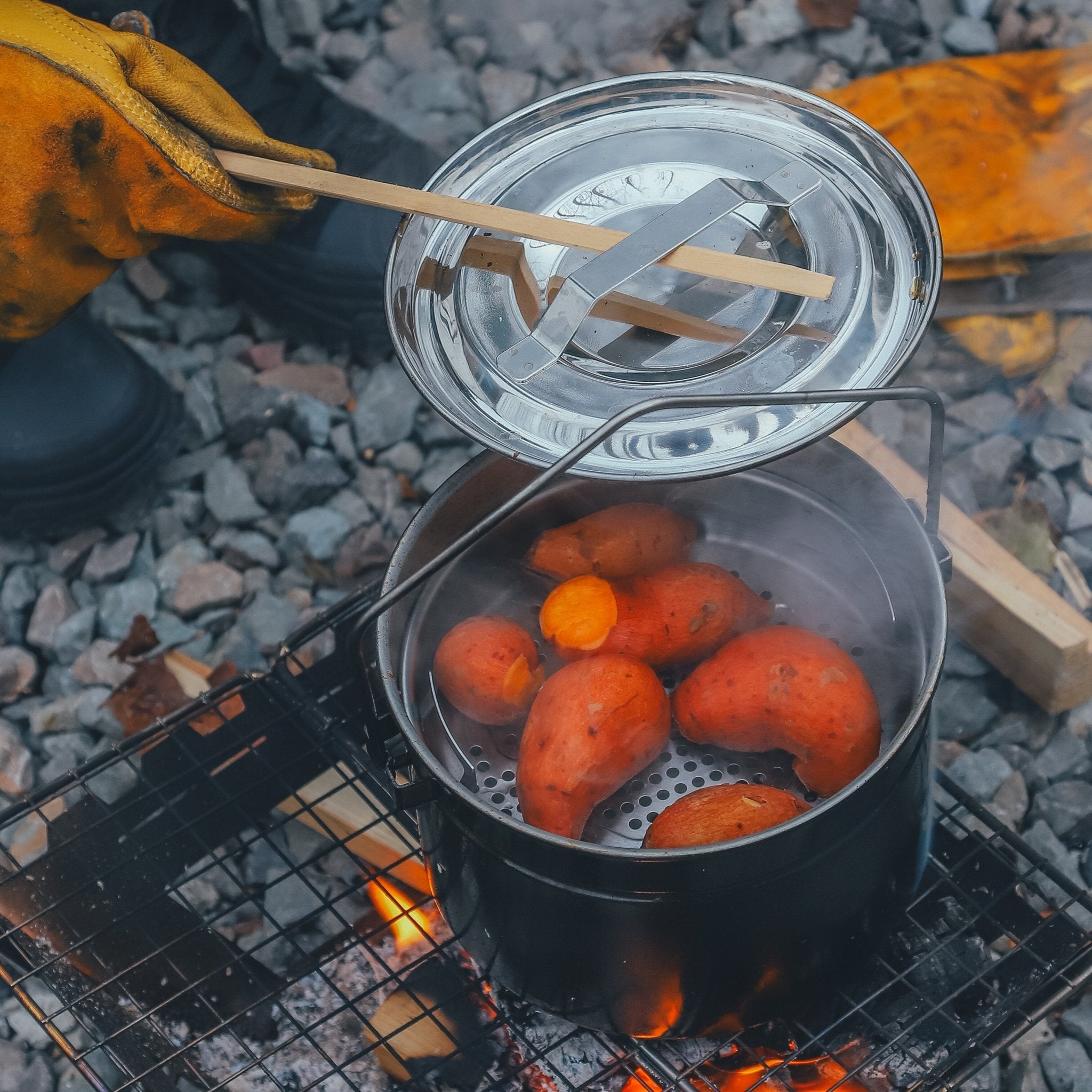 Antarcti Stainless Steel Billy Pot - Fire Maple