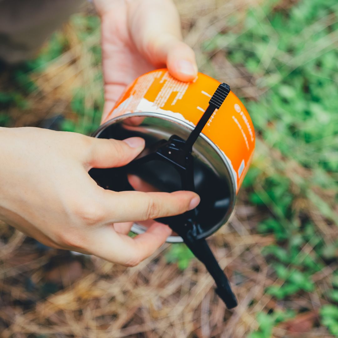 Canister Stand - Fire Maple