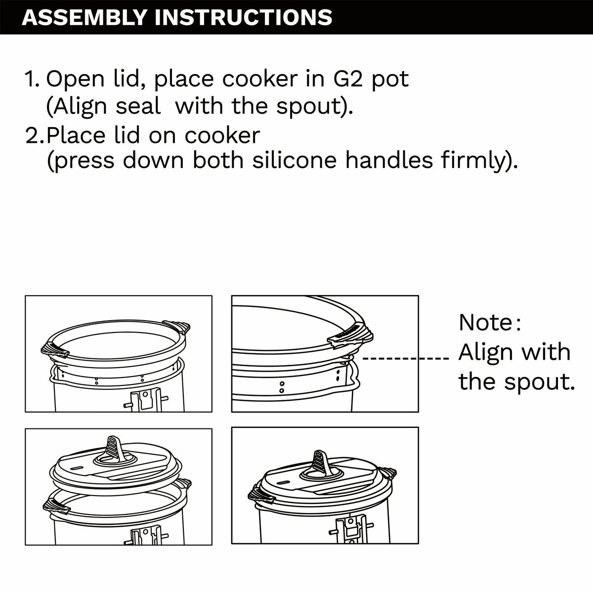 Petrel G2 400ml Rice Cooker Insert