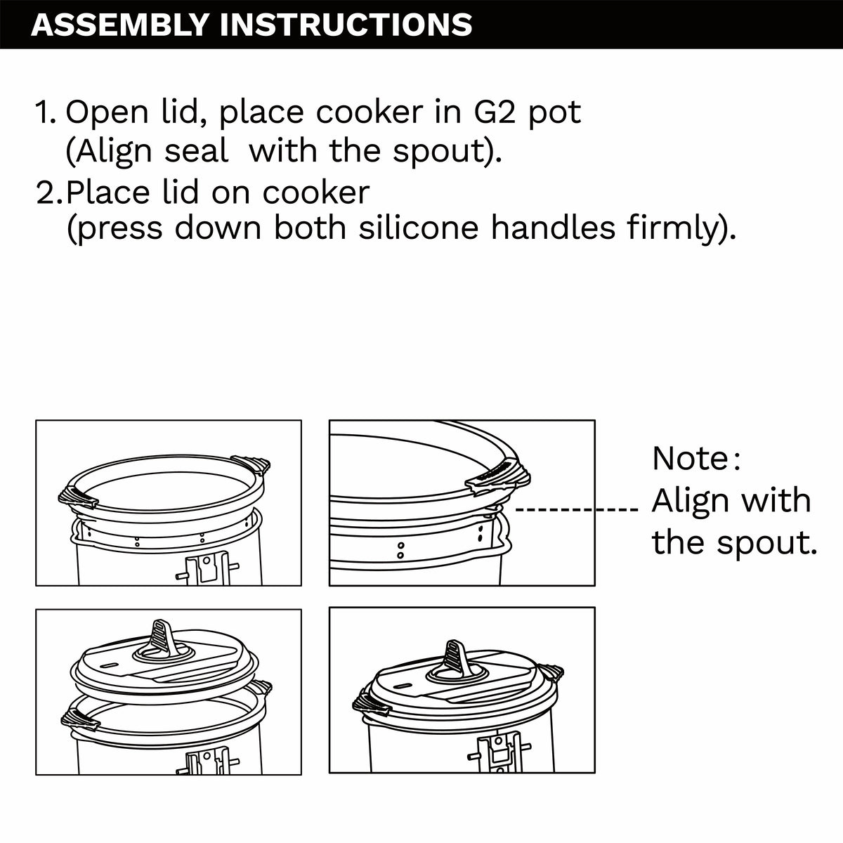 Petrel G2 400ml Rice Cooker Insert