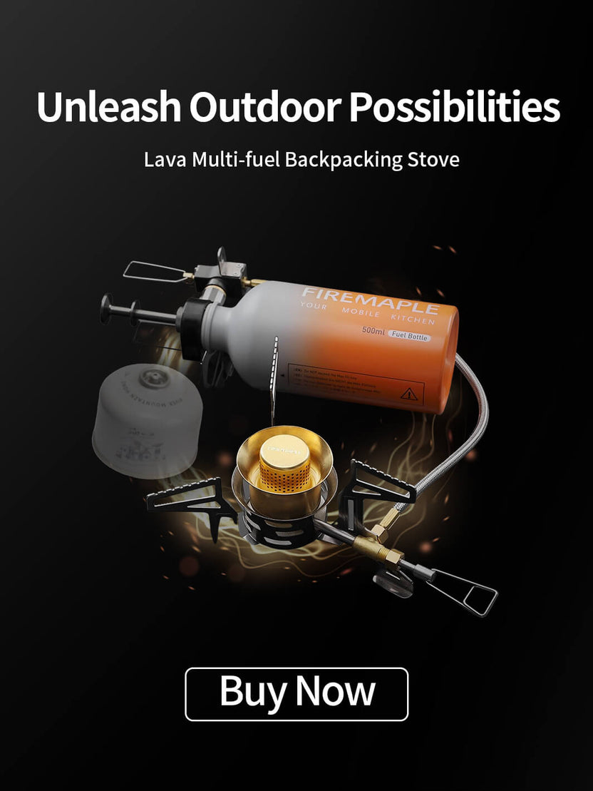 Lava Multifuel Backpacking Stove Fire Maple