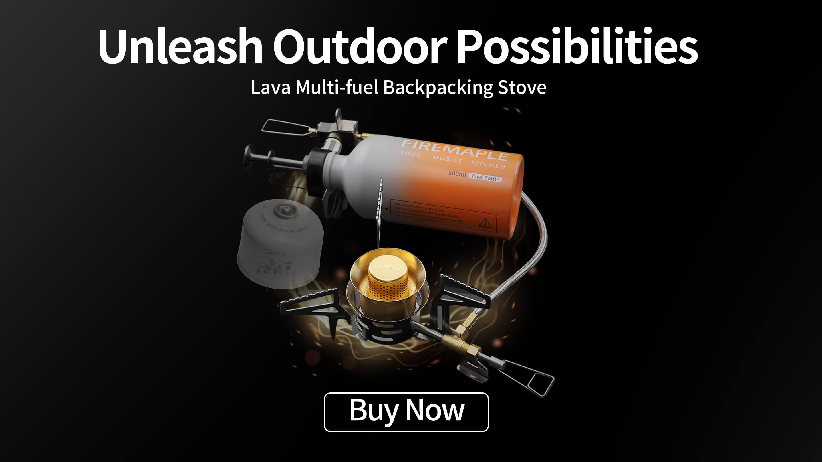 Lava Multi-fuel Backpacking Stove – Fire Maple