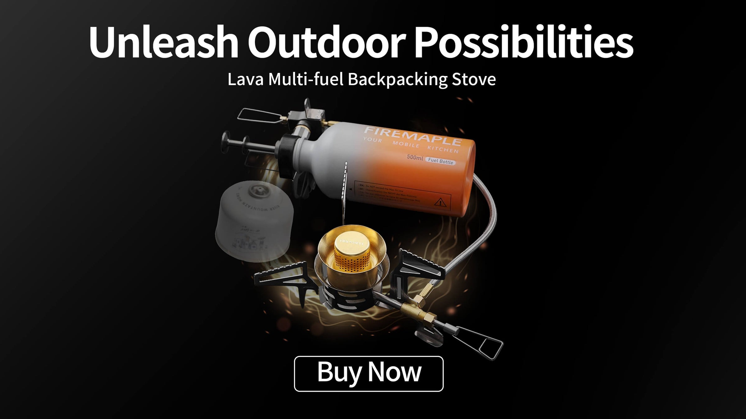 Fire-Maple Lava Multi-Fuel Backpacking Stove Kit | Camping Stove Burner  Compatible with Fuel or Gas Canister for Outdoors
