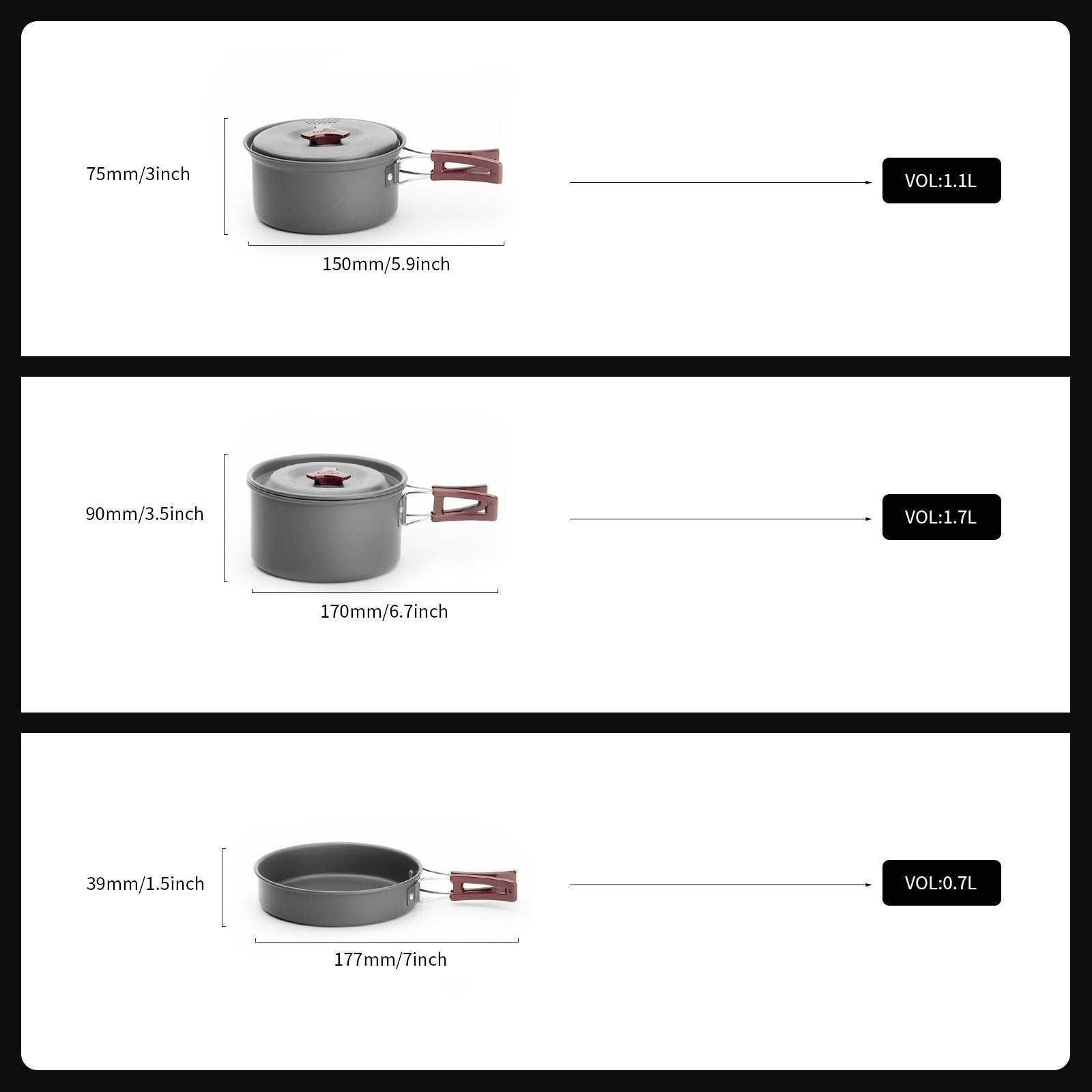 FMC-202 Aluminum Cookware - Fire Maple