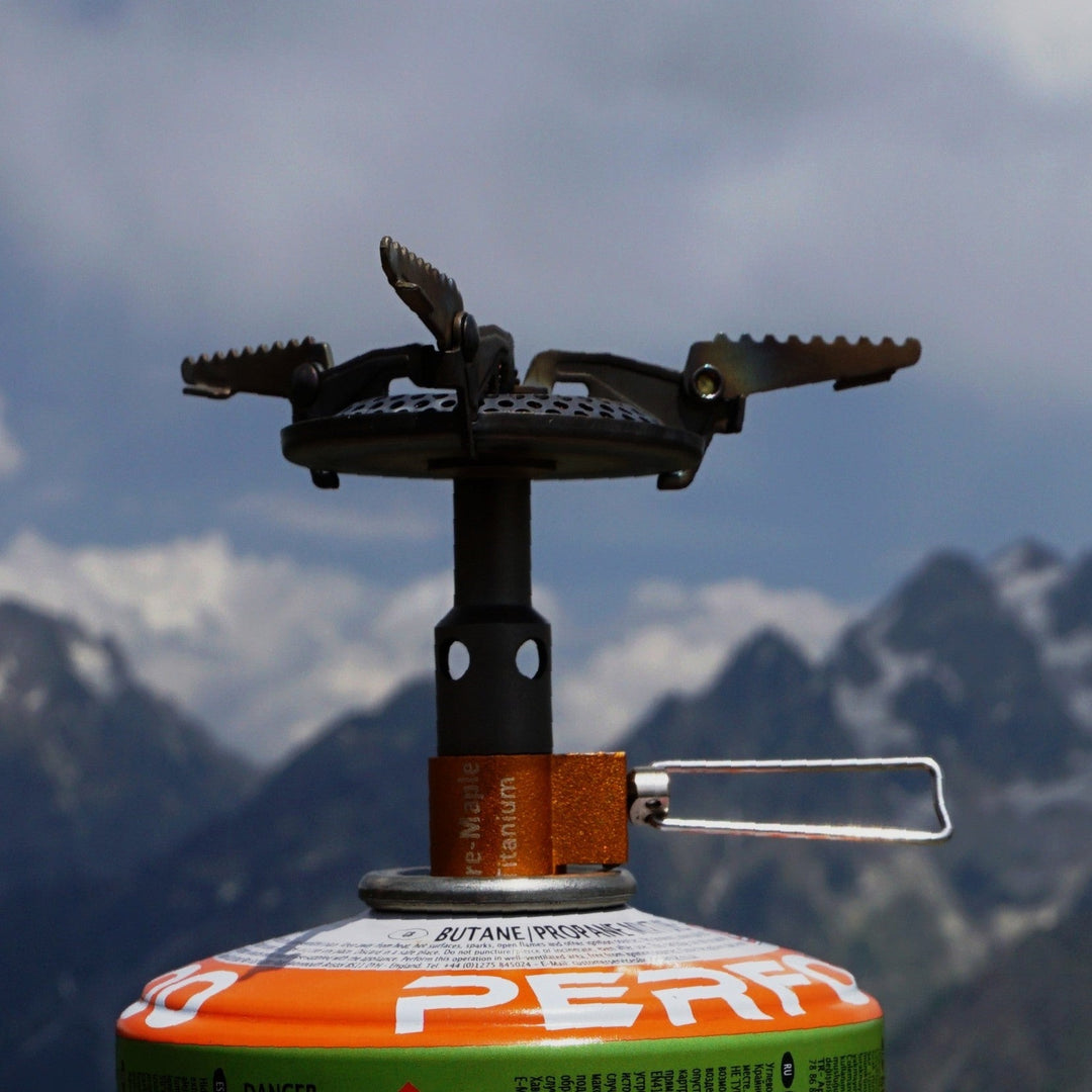 Titanium Camping Gas Stove | Gas Canister Camping