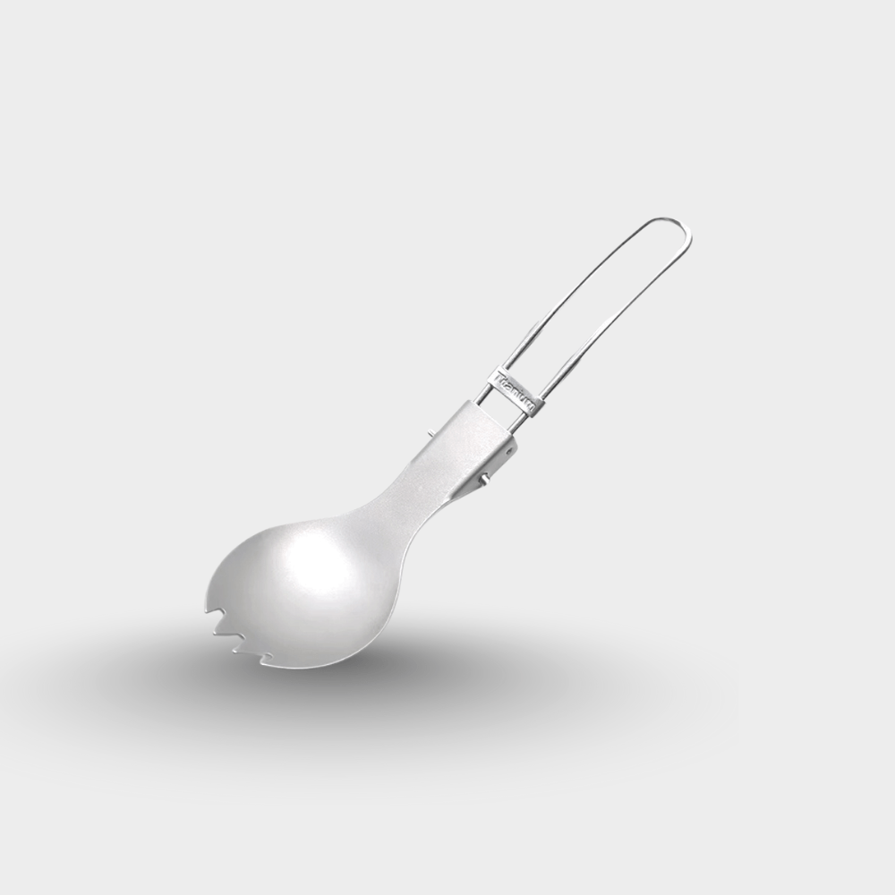 FMT - T61 Foldable Titanium Cutlery - Fire Maple