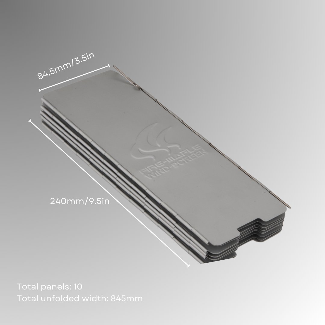 FMW-510 10Pcs Foldable Windscreen - Fire Maple