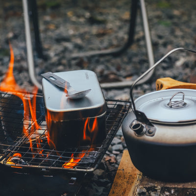 Frost 0.8L Aluminium Lunchbox - Fire Maple