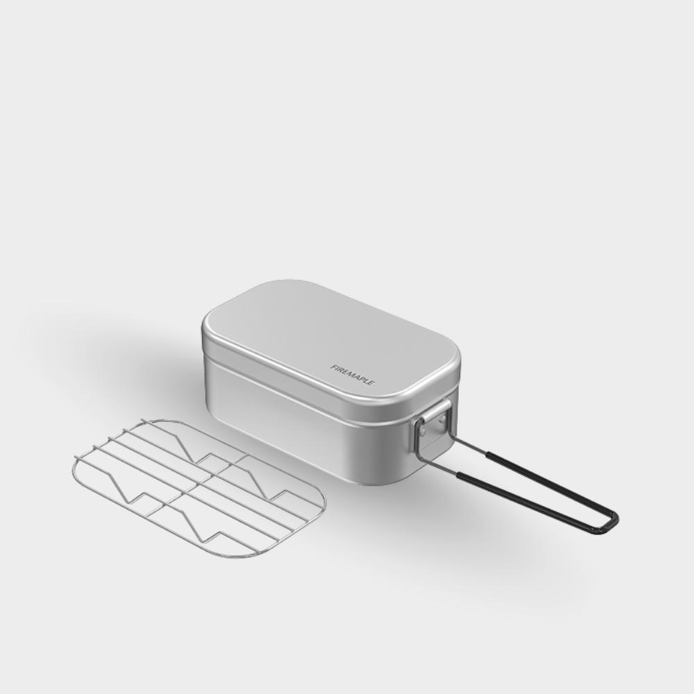 Frost 0.8L Aluminium Lunchbox - Fire Maple