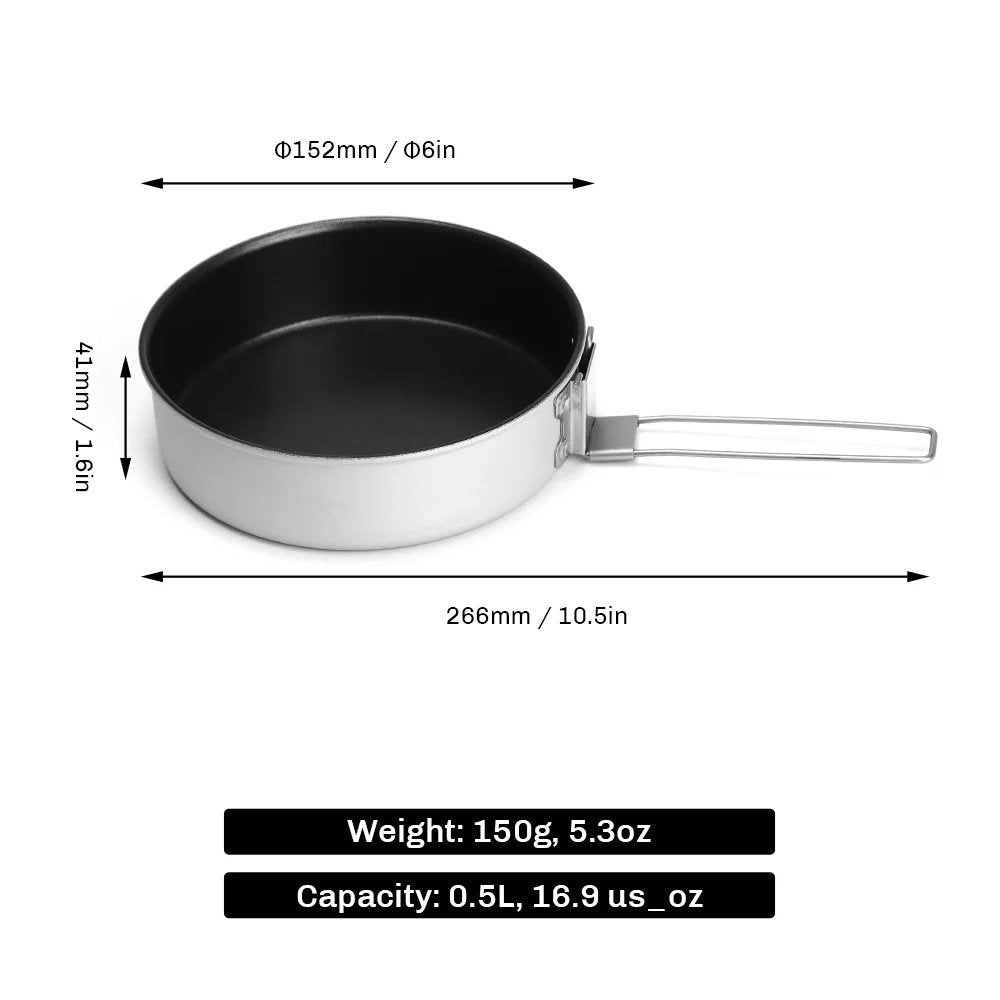 Frost 6’’ Aluminium Non - stick Frypan - Fire Maple