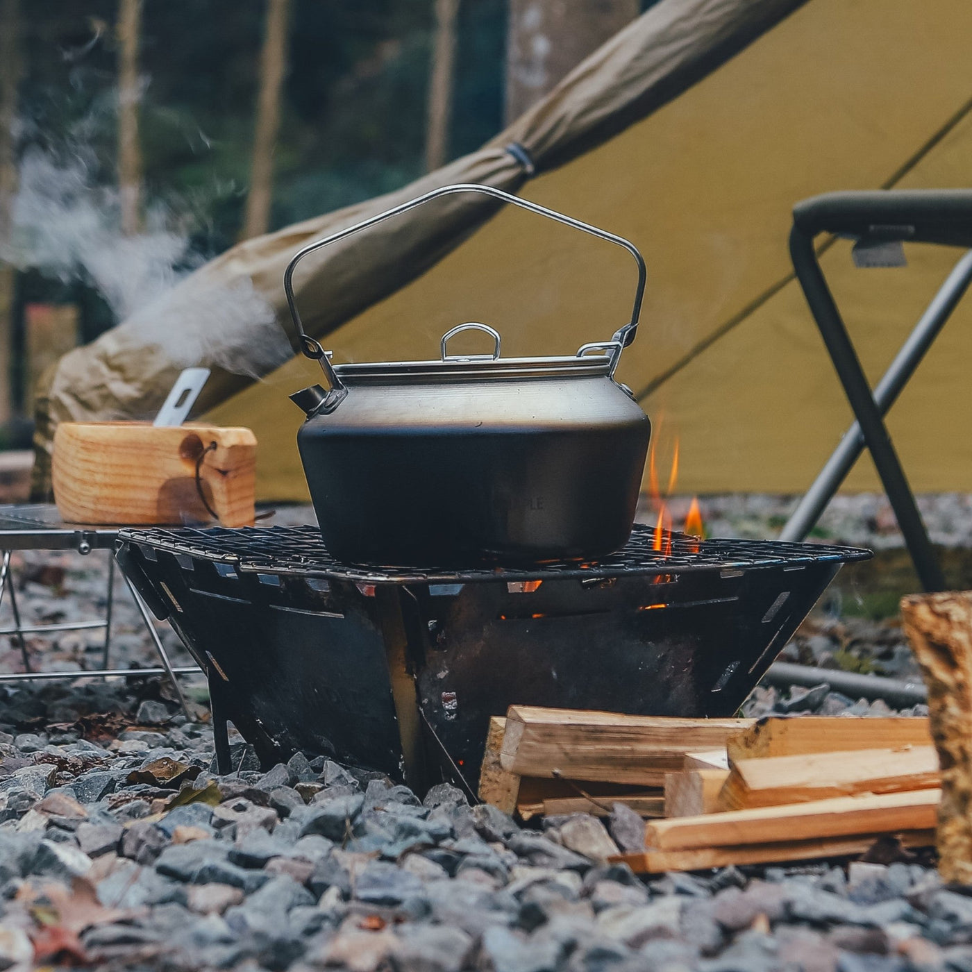 Frost Aluminium Kettle - Fire Maple